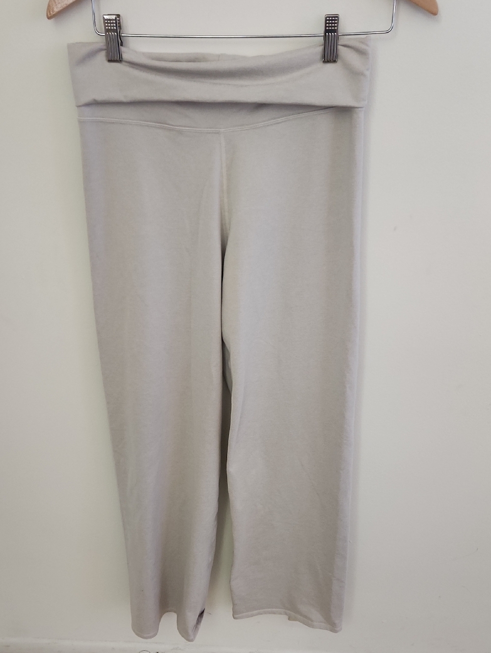 Vuori halo ray wide leg pant ecru heather  Small - Picture 4 of 8